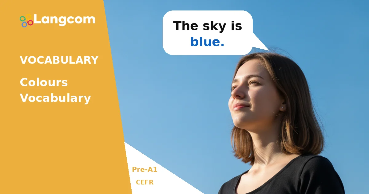 Learn Basic Colours in English: Pre-A1 Vocabulary Learn Basic Colours in English: Pre-A1 Vocabulary — Pre-A1 English vocabulary lesson by Langcom