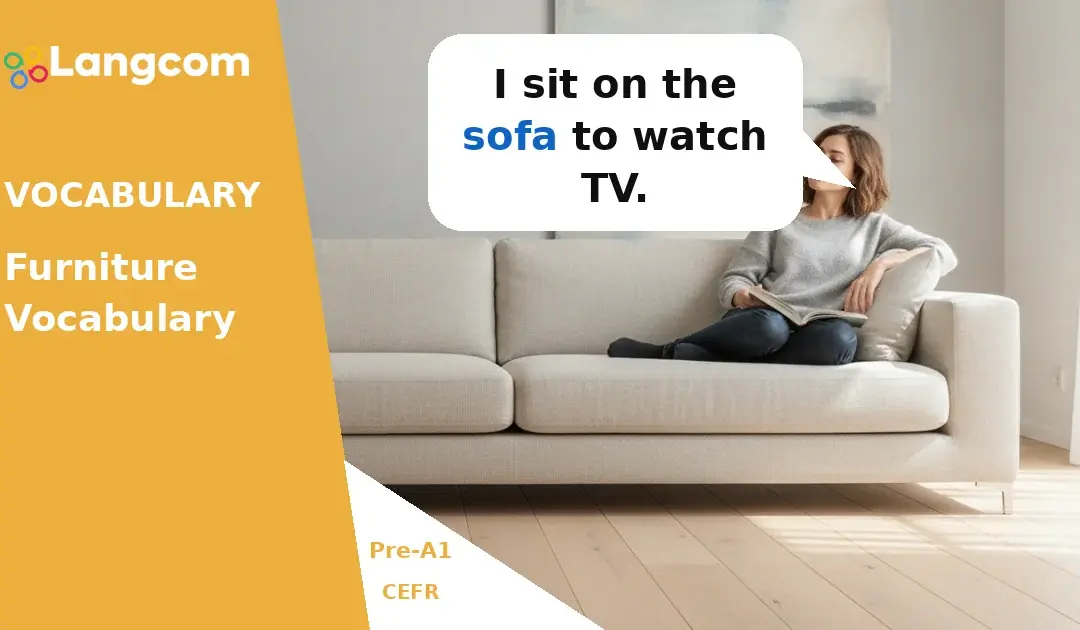 Essential Furniture Vocabulary for Pre-A1 English Learners