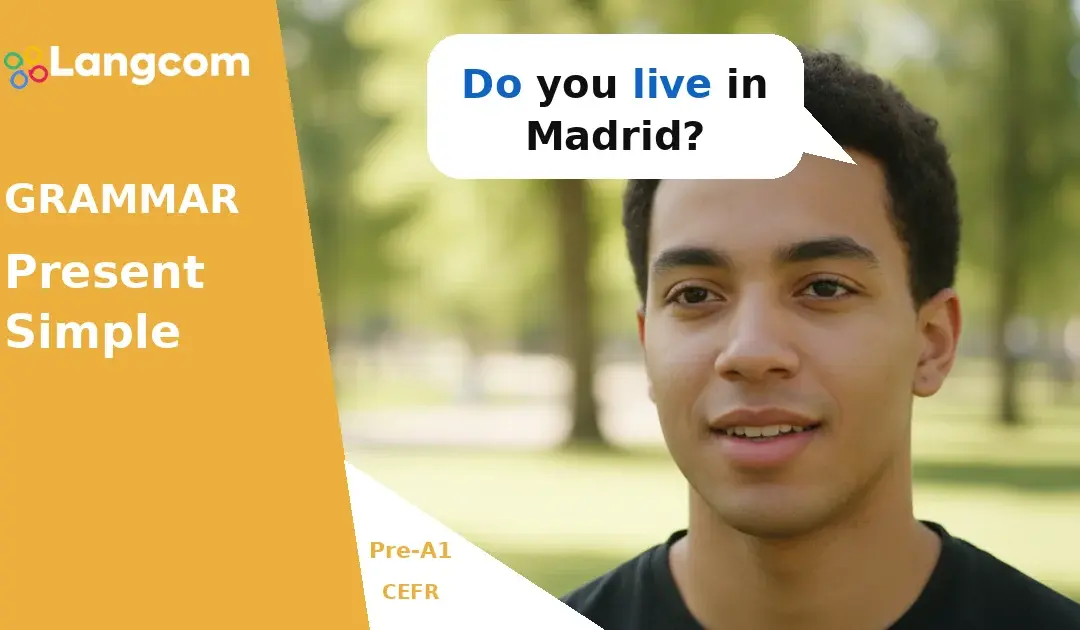 Ask Questions in English: Present Simple (Pre-A1)